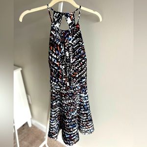 Parker "Barcelona" Mini Flare Dress Size Small
